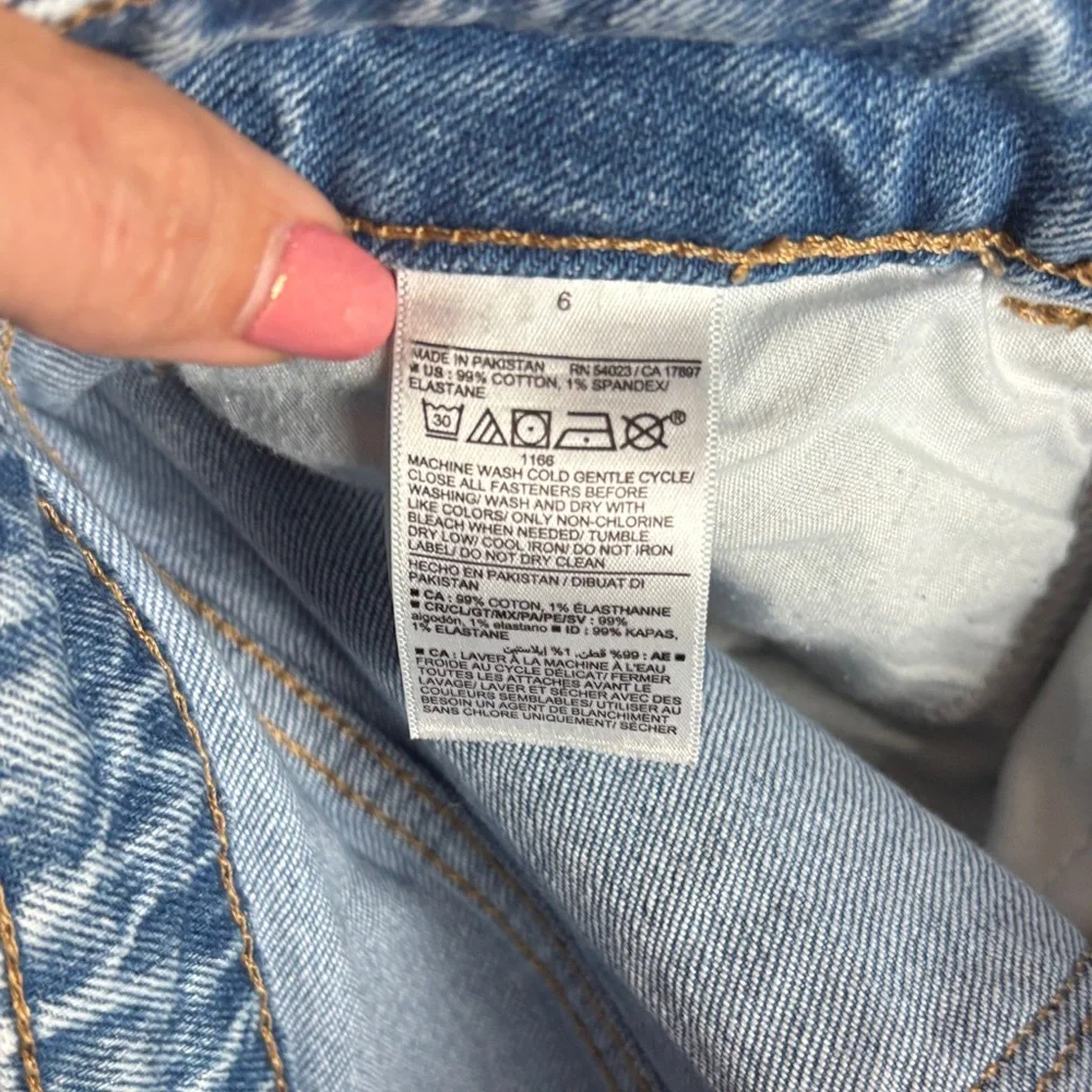 Old Navy Light Blue Flare Jeans size 6 - Picture 10 of 10